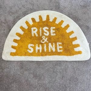 Urban outfitters Rise and Shine Bath Mat
